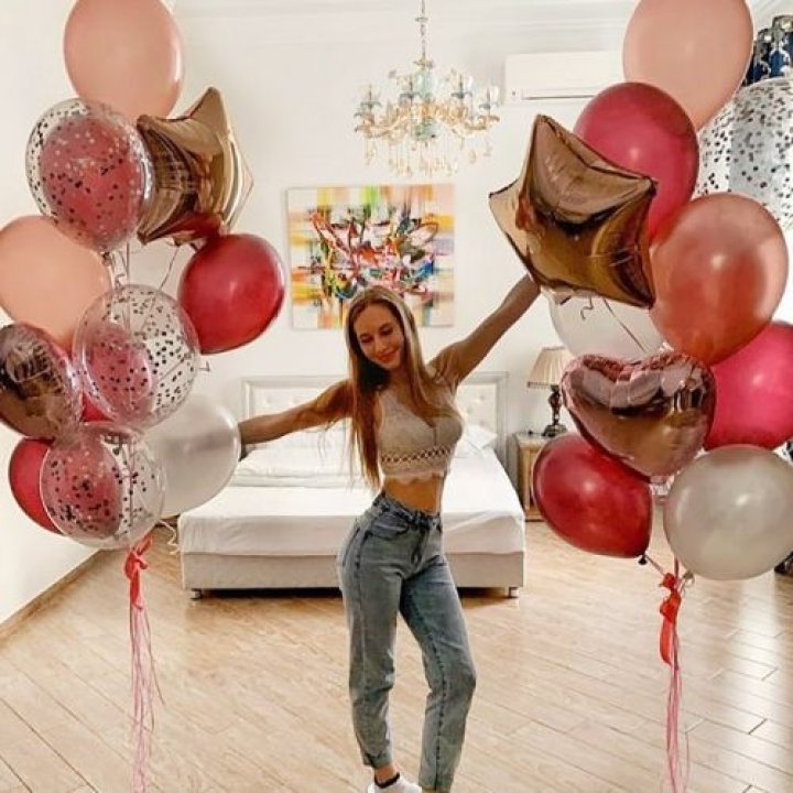 Фонтаны шаров "Селебрити" в Волгограде