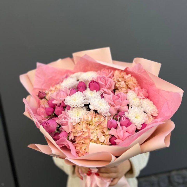 Букет "Нежное послание" в Волгограде