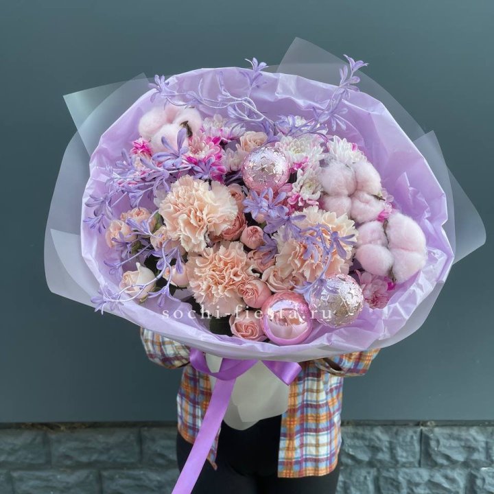 Букет "Лавандовая сказка" в Волгограде