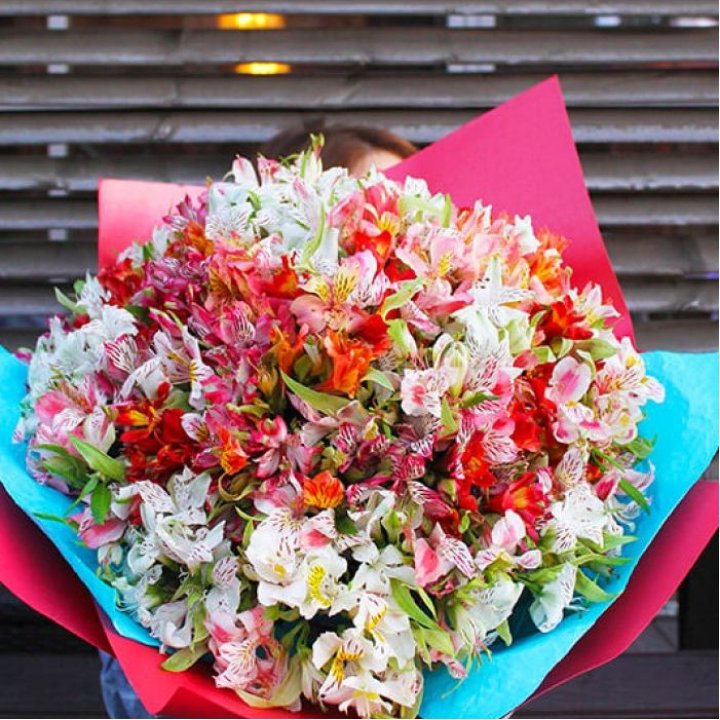 101 альстромерия в Волгограде