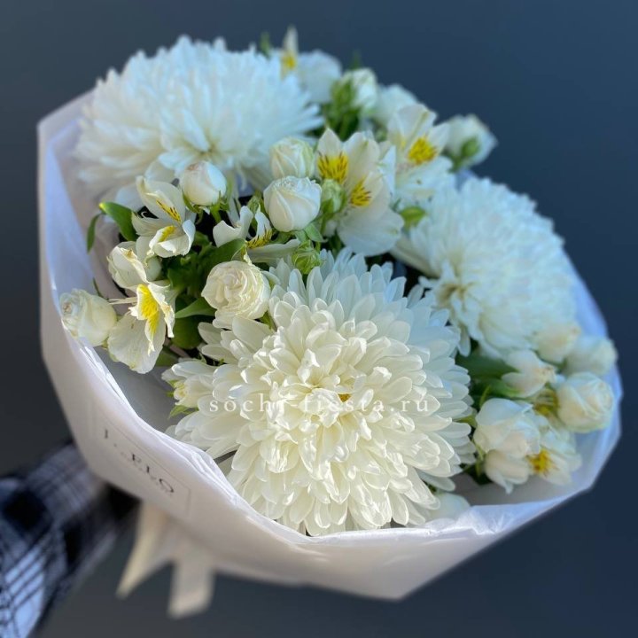 Букет из хризантем "Миранда" в Волгограде