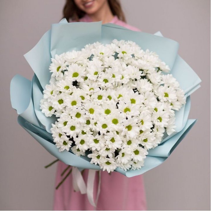  Букет хризантем "Бон-бон" в Волгограде