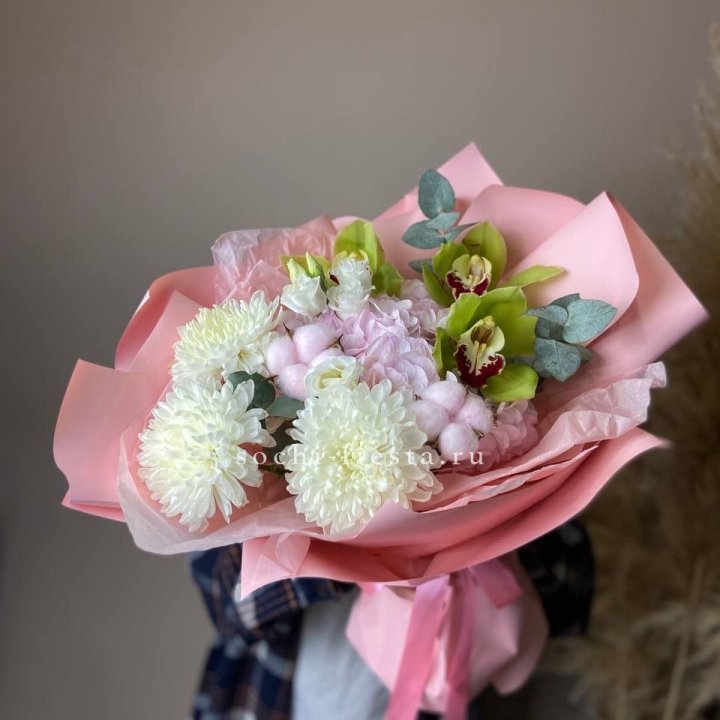  Букет с орхидеями "Вита" в Волгограде