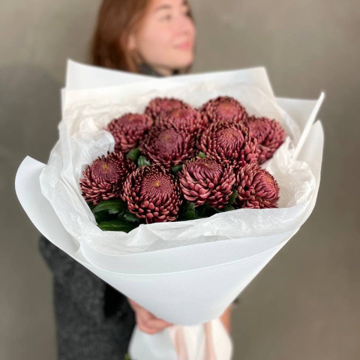 Букет хризантем "Касиопия" в Волгограде