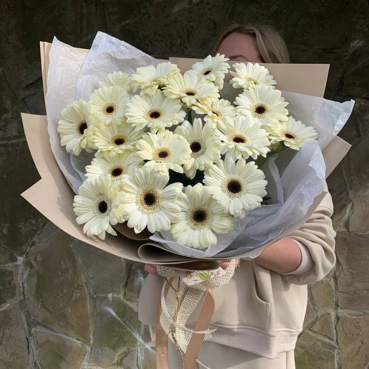 Букет голландских гербер "Шейн"" в Волгограде