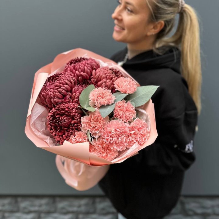 Дуо диантусы и бигуди в Волгограде