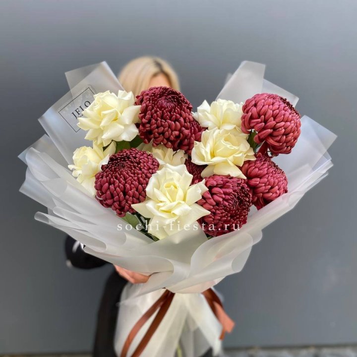 Дуо бигуди и розы в Волгограде