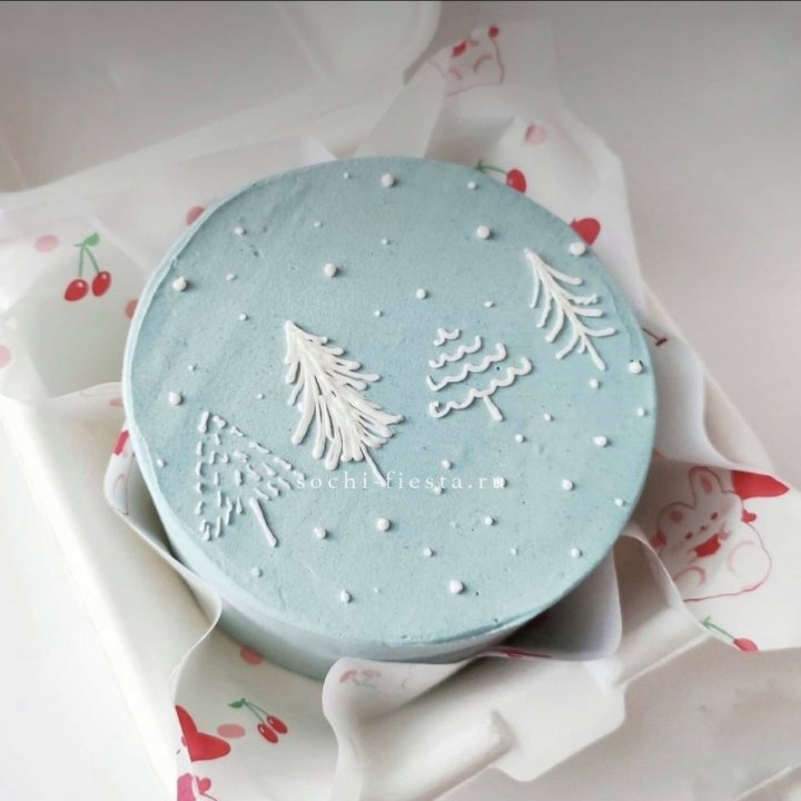 Бенто-торт "Елки" в Волгограде