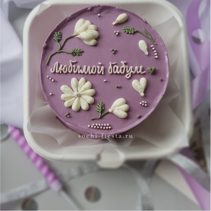 Бенто-торт "Любимой бабуле" в Волгограде