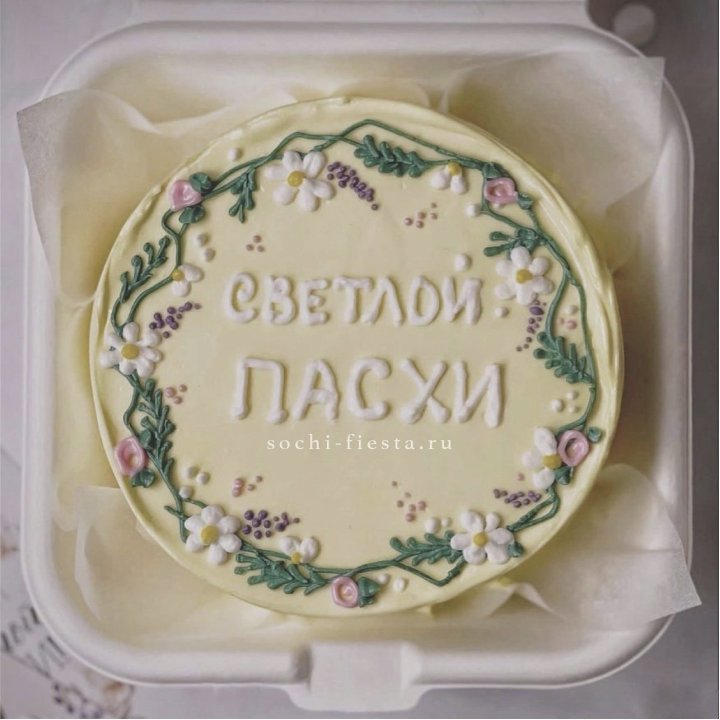 Бенто-торт "Светлой Пасхи" 2 в Волгограде