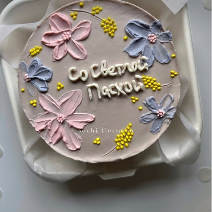 Бенто-торт "Светлой Пасхи" 3 в Волгограде