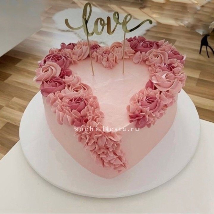 Торт "Сердце" 10 в Волгограде