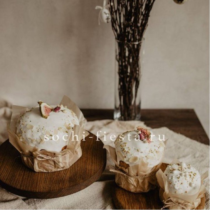 Кулич мини с изюмом в Волгограде