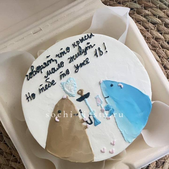 Бенто-торт "Крысы"  в Волгограде