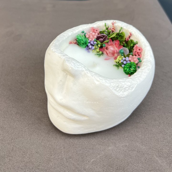 Свеча ароматическая в гипсе  в Волгограде