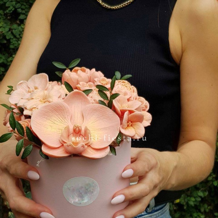 Шоколадный букет Орхидей в Волгограде