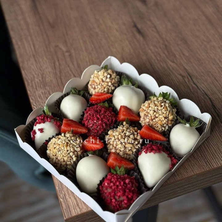 Клубника в шоколаде 12 ягод №2 в Волгограде