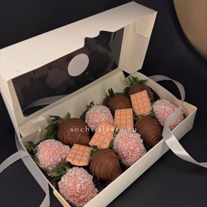 Клубника в шоколаде 10 ягод №2 в Волгограде