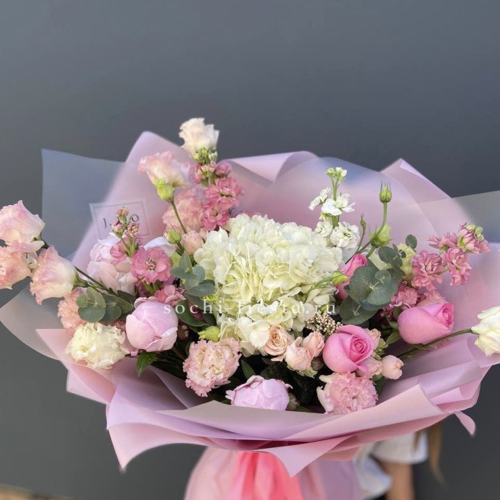 Дизайнерский букет "Фламинго" в Волгограде