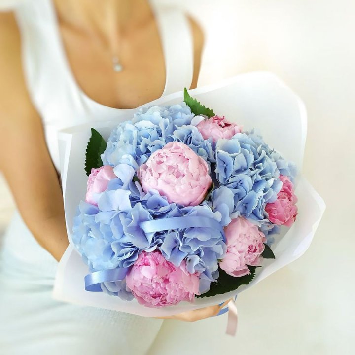 Гортензия и Пионы в Волгограде