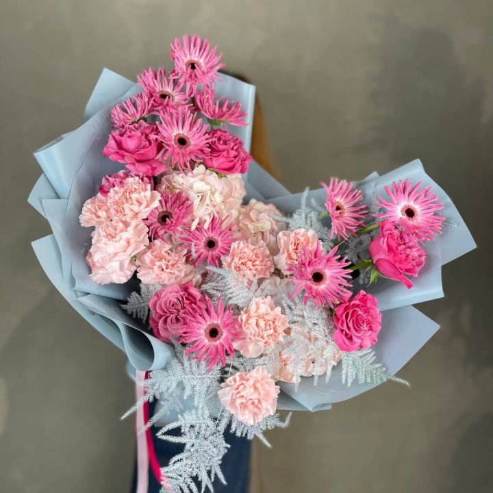 Дизайнерский букет "Свит хаер" в Волгограде