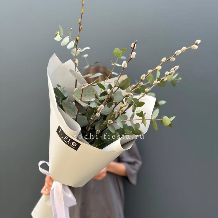 Букет Вербы и Эвкалипта в Волгограде