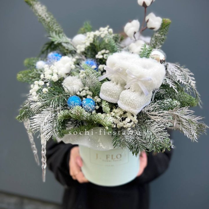 Новогодний бокс "Ботс блю" в Волгограде