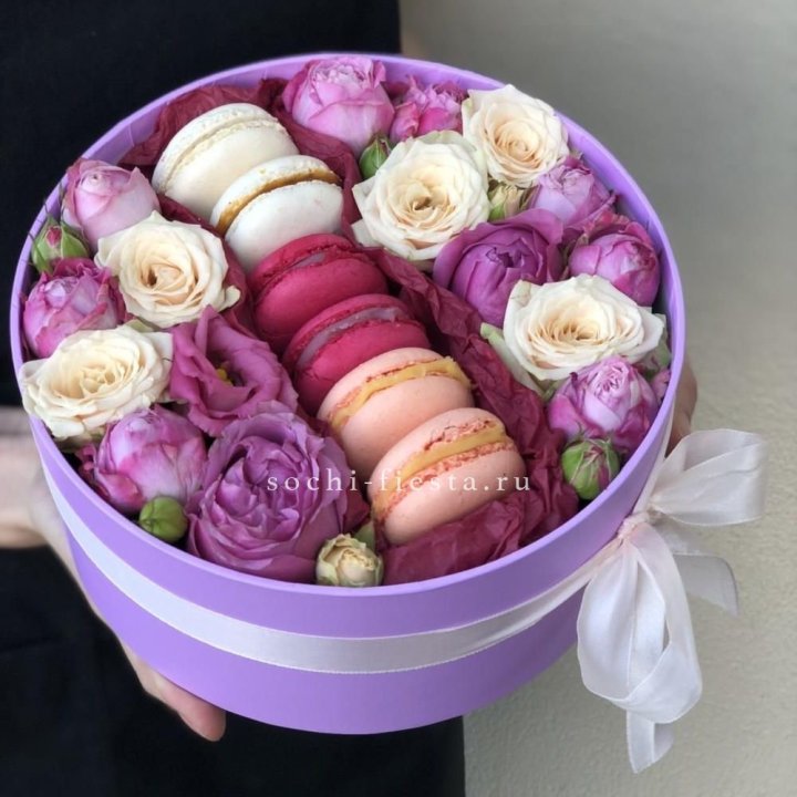 Цветочный бокс "Лаванди" в Волгограде