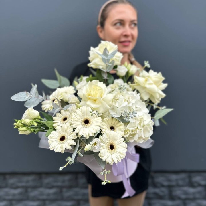 Цветочный бокс "Лавандовый сон" в Волгограде