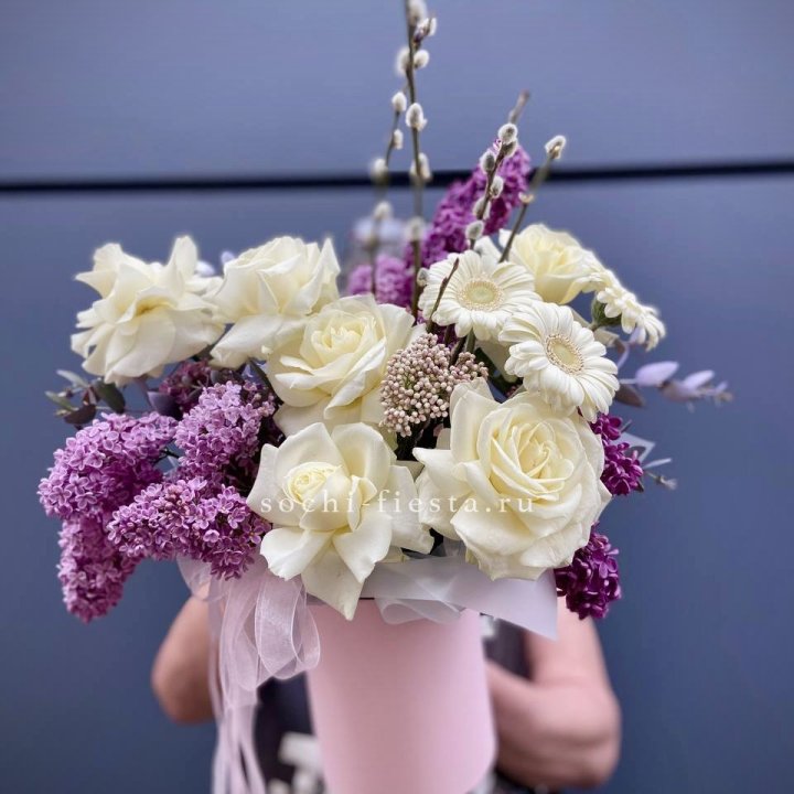 Цветочный бокс "Светлое Воскресенье" в Волгограде