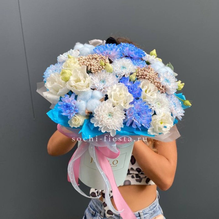 Коробка цветов  " Облако" в Волгограде