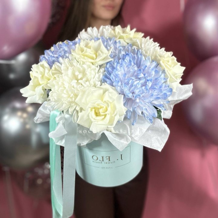 Коробка с цветами "Вольта" в Волгограде