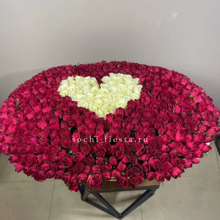 501 роза в корзине в Волгограде