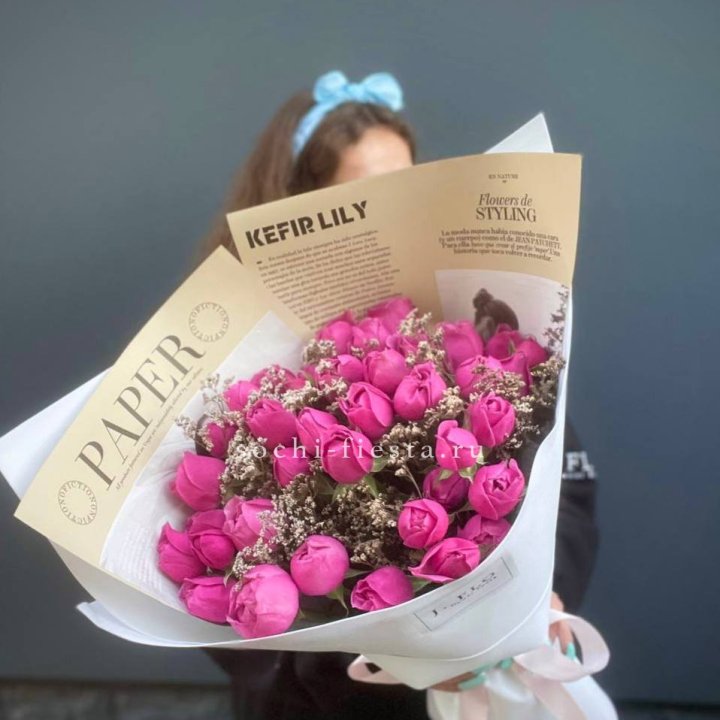 Пионовидные розы баблс №3 в Волгограде