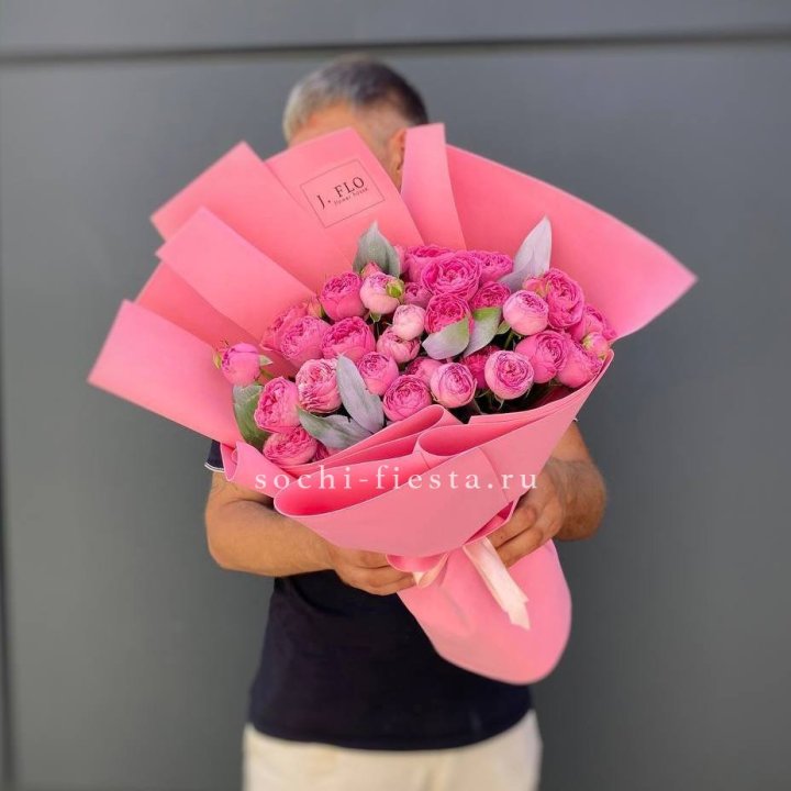 Пионовидные розы баблс №2 в Волгограде
