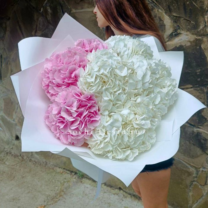 Букет гортензий №2 в Волгограде