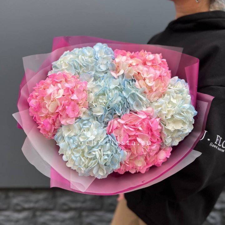 Букет гортензий "Тоника №2" в Волгограде