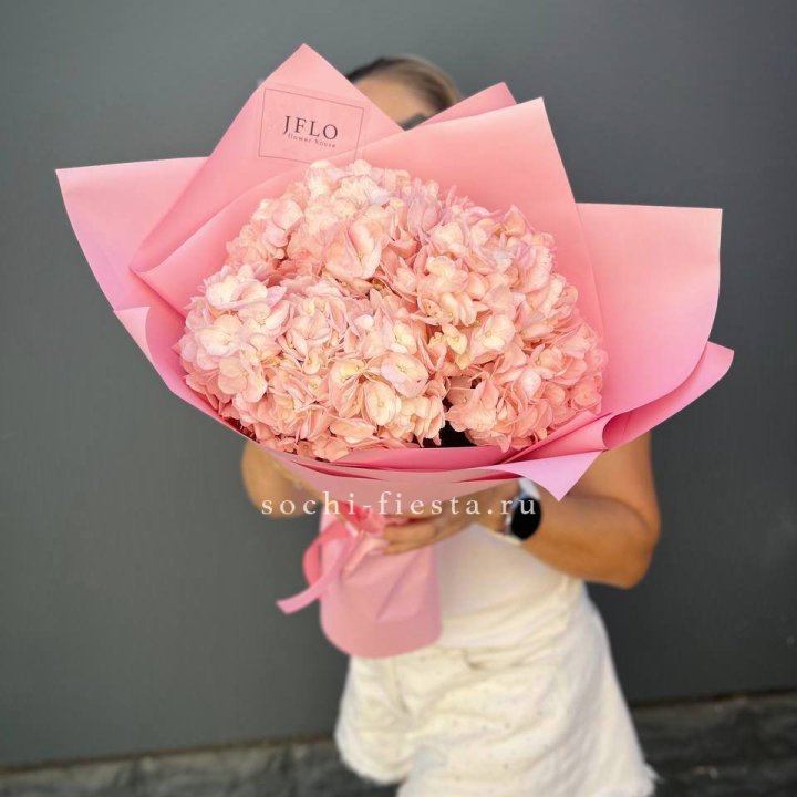 Букет гортензий "Крем" в Волгограде