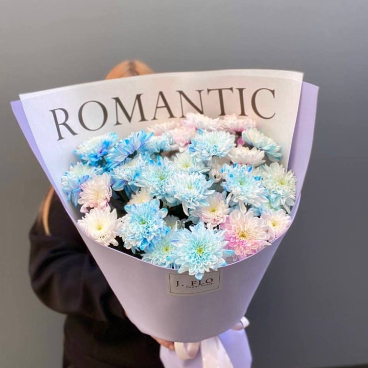 Букет кустовых хризантем в Волгограде