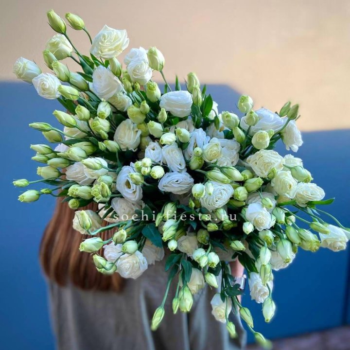 Охапка эустомы в Волгограде