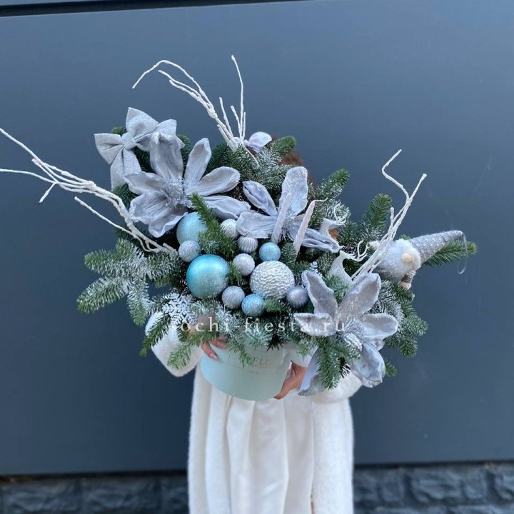 Композиция "Снежный цветок" в Волгограде