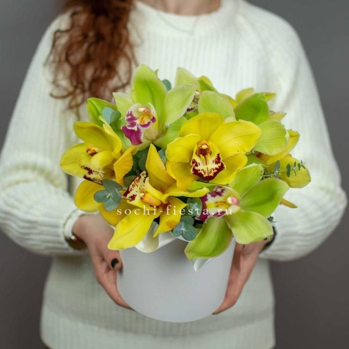 Бокс с орхидей №1 в Волгограде