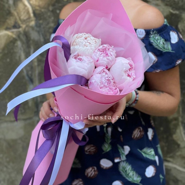 Букет пионов "НАЙ" в Волгограде