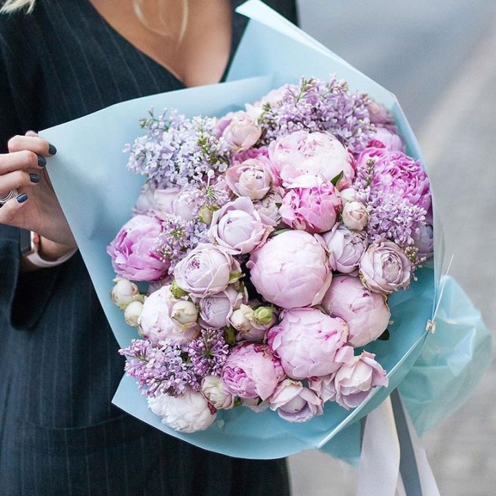 Букет "Блю логан" в Волгограде