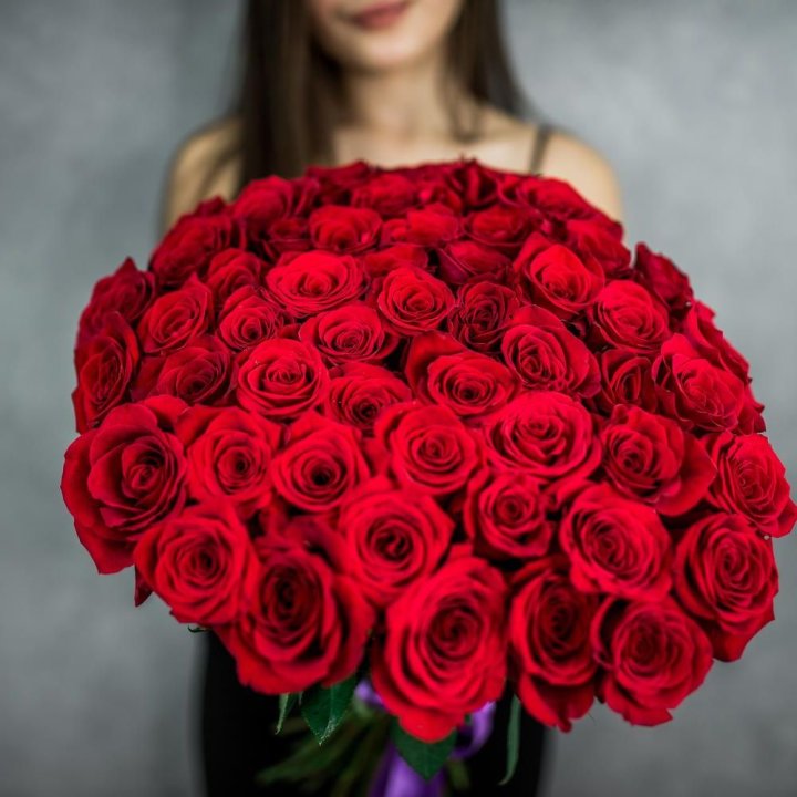 51 красная роза в Волгограде