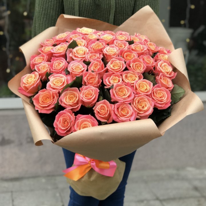 55 роз мисс пигги в Волгограде