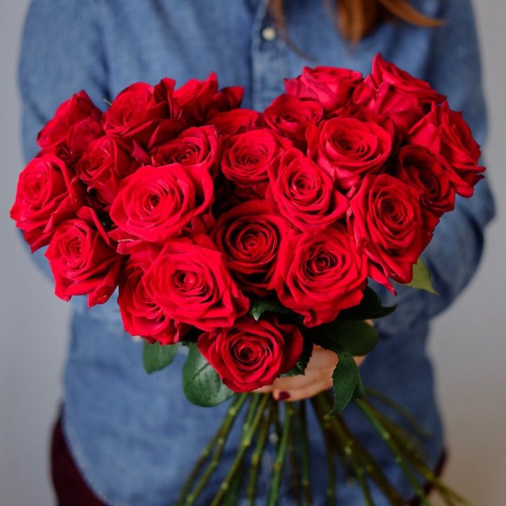 25 красных роз в Волгограде