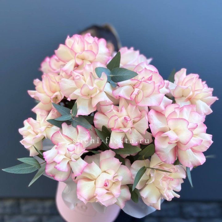 15 Французских роз Джумилия в боксе в Волгограде