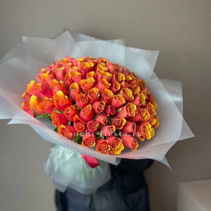 101 кенийская огненная роза  в Волгограде