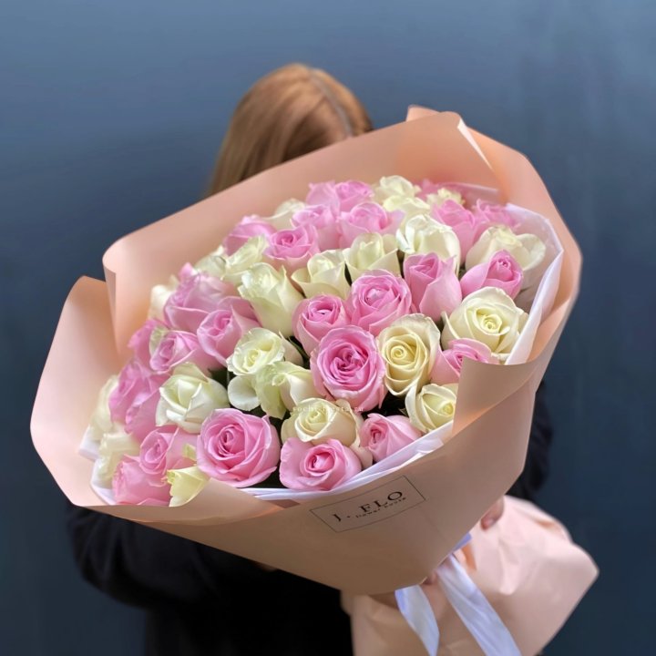 55 роз микс нежности в Волгограде